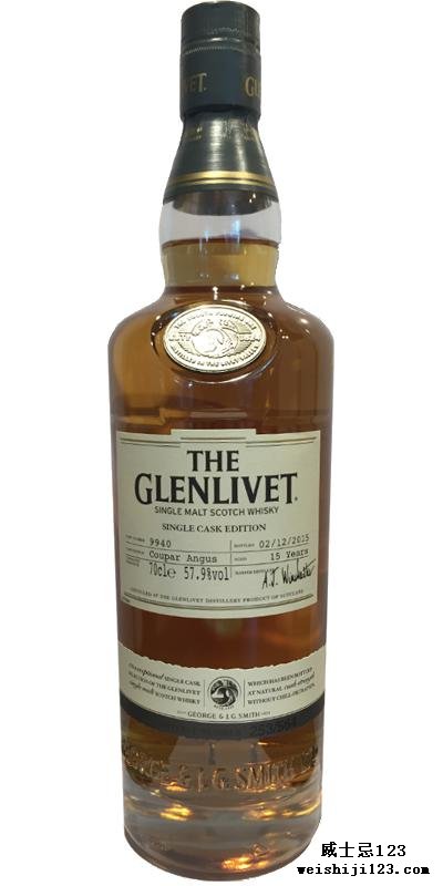 Glenlivet 15-year-old - Coupar Angus