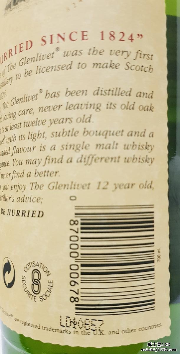 Glenlivet 12-year-old