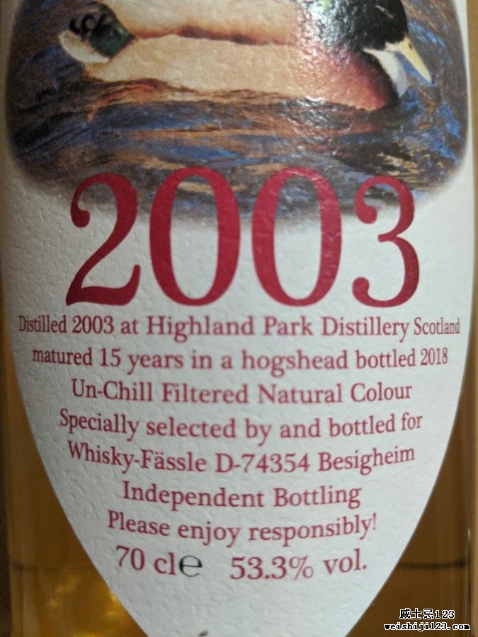 Highland Park 2003 W-F
