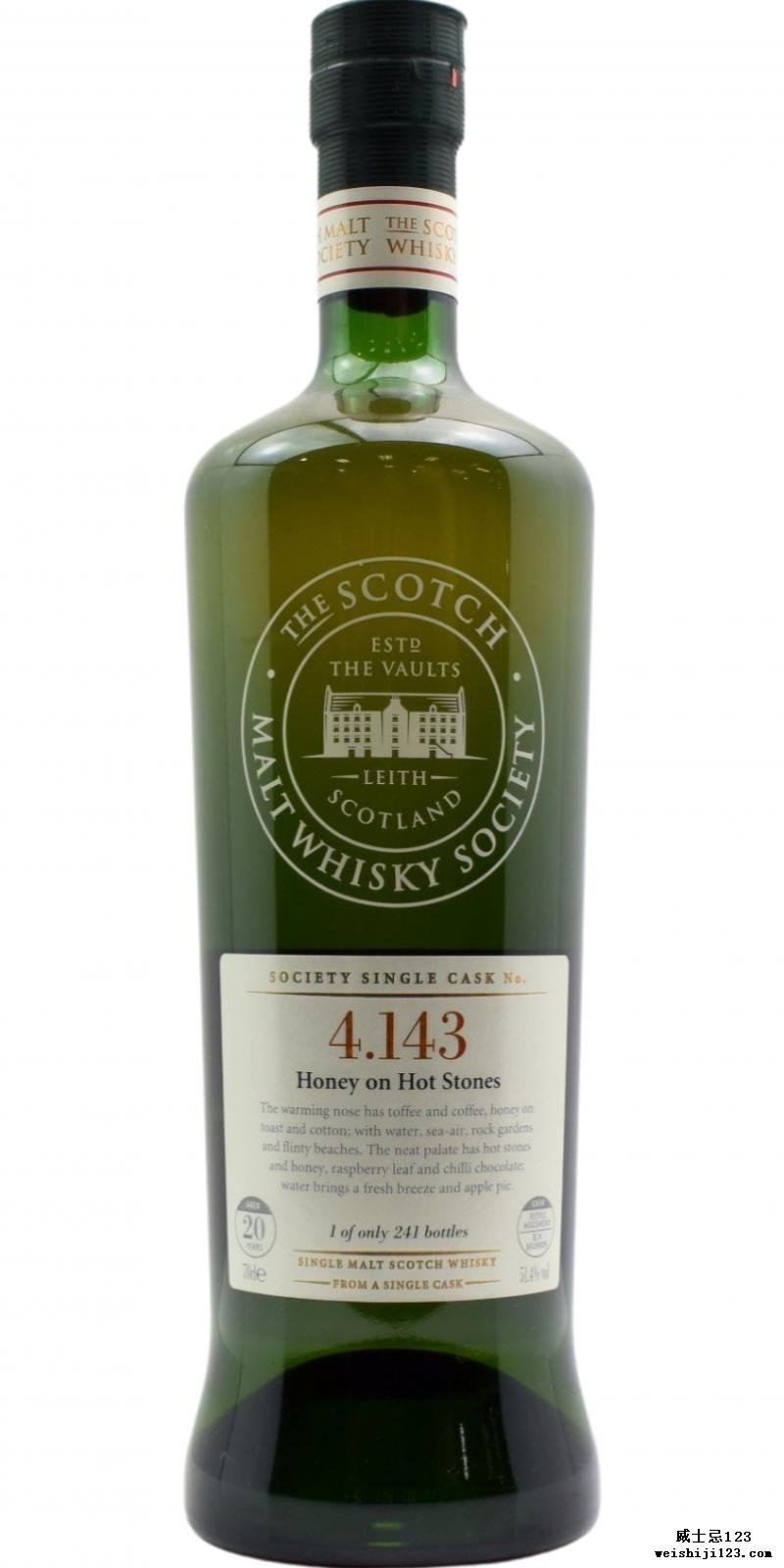 Highland Park 20-year-old SMWS 4.143
