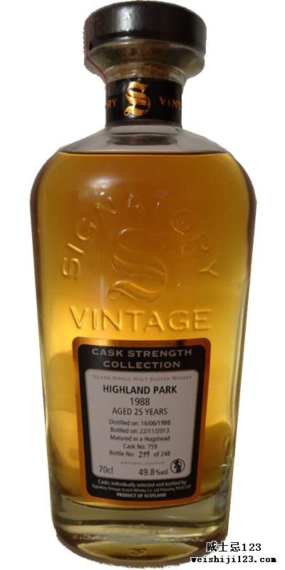 Highland Park 1988 SV