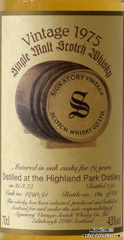 Highland Park 1975 SV