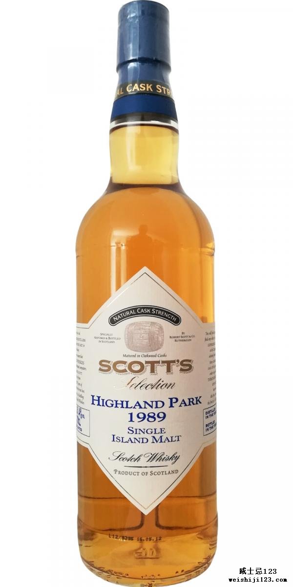 Highland Park 1989 Sc