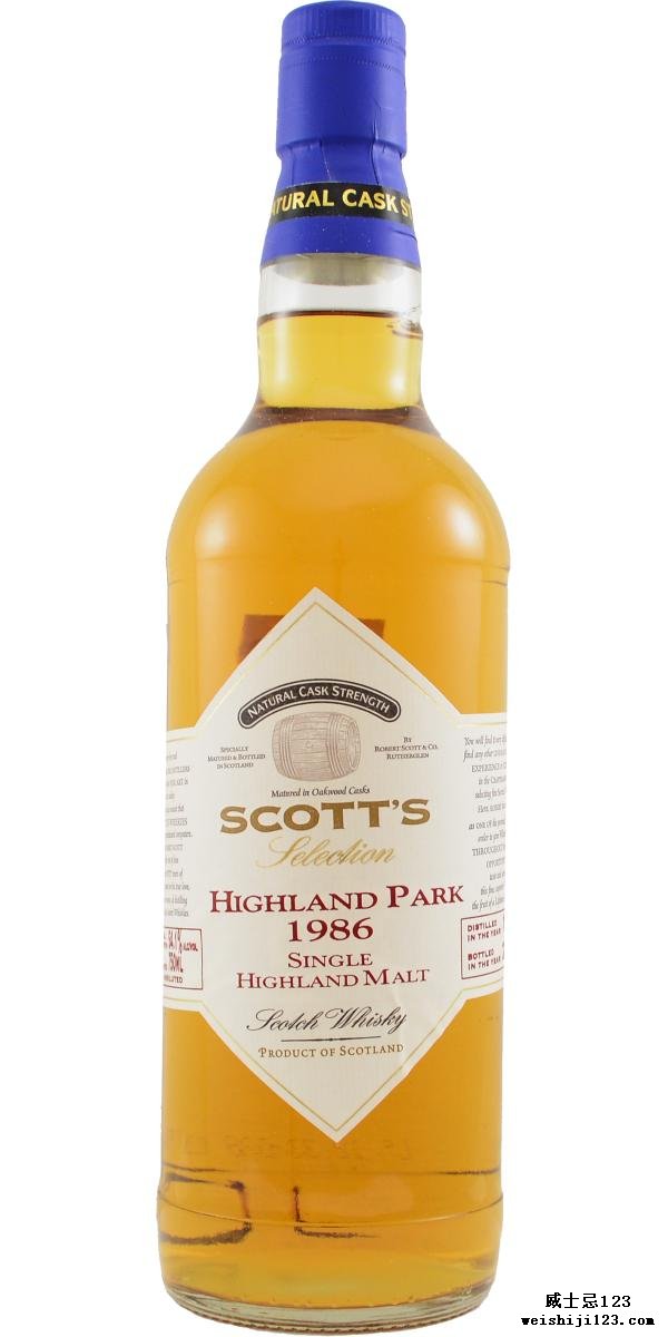 Highland Park 1986 Sc