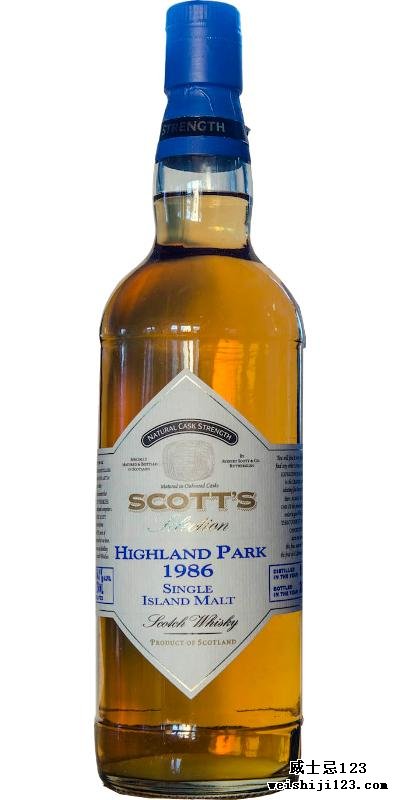 Highland Park 1986 Sc