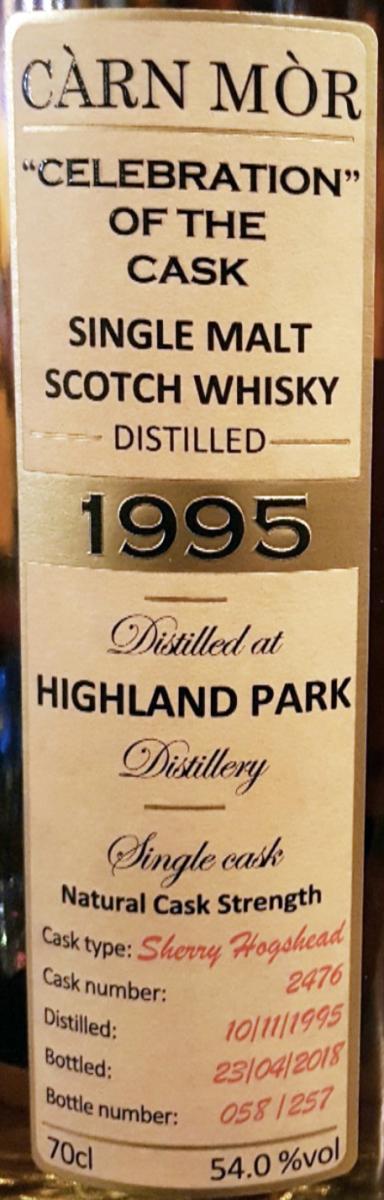 Highland Park 1995 MMcK