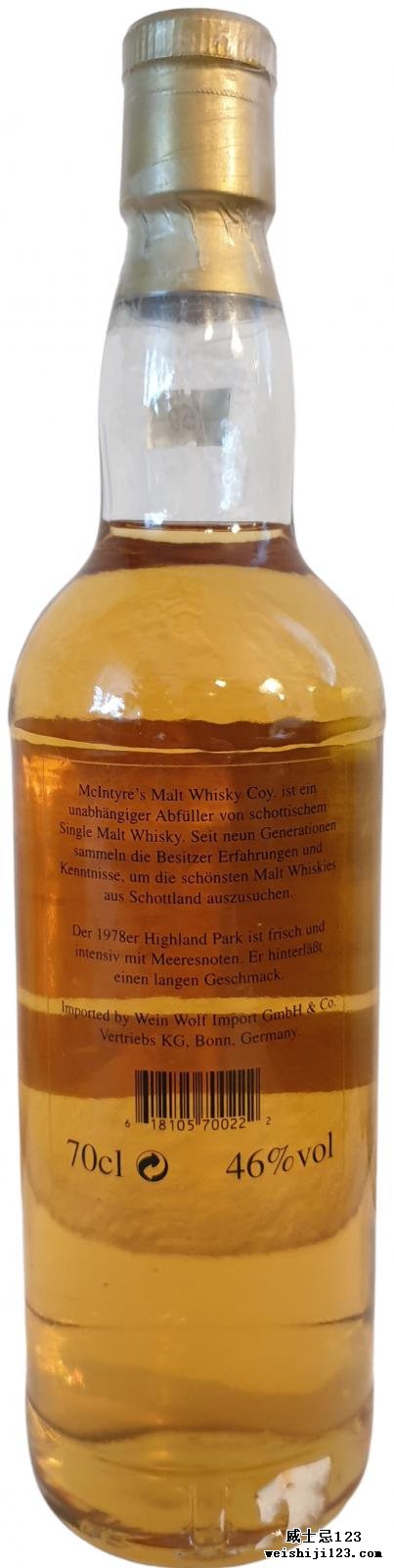 Highland Park 1978 MMcD