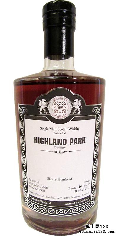 Highland Park 1998 MoS