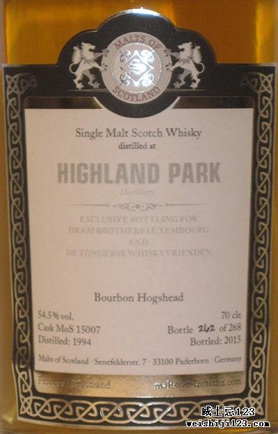 Highland Park 1994 MoS