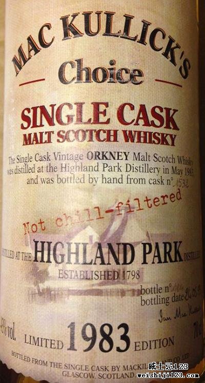 Highland Park 1983 McC