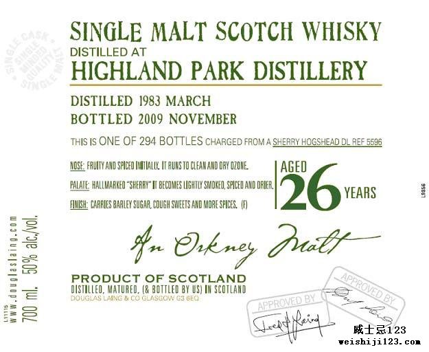 Highland Park 1983 DL