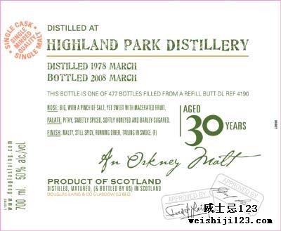 Highland Park 1978 DL