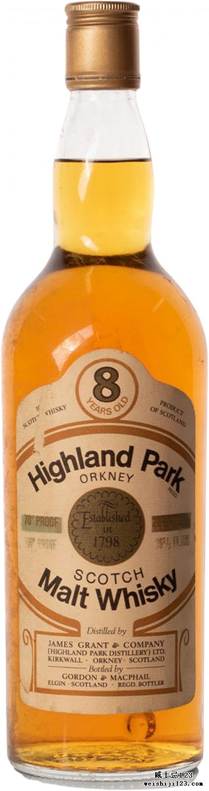 Highland Park 08-year-old GM