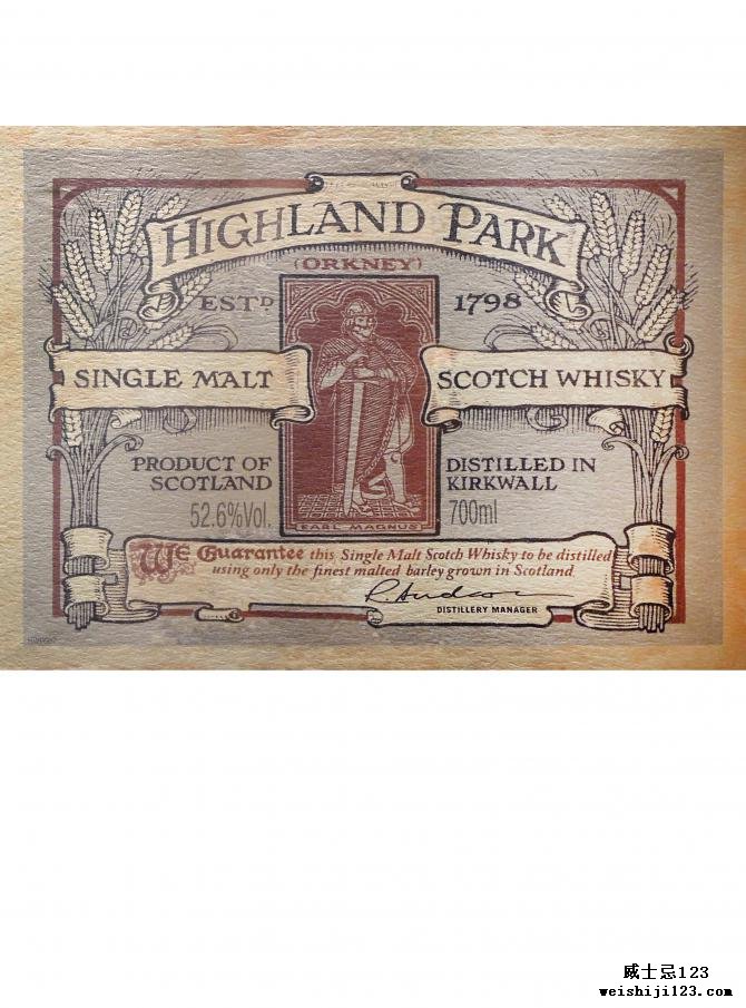 Highland Park Earl Magnus