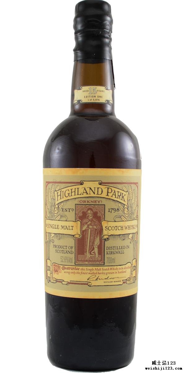 Highland Park Earl Magnus