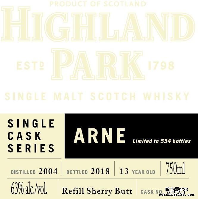 Highland Park 2004 - Arne