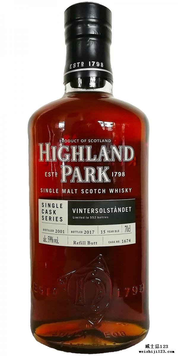 Highland Park 2001- Vintersolståndet