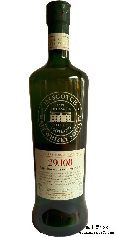 Laphroaig 2001 SMWS 29.108