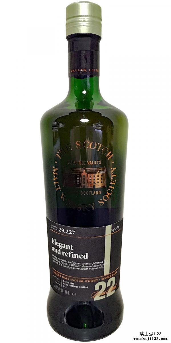 Laphroaig 1995 SMWS 29.227