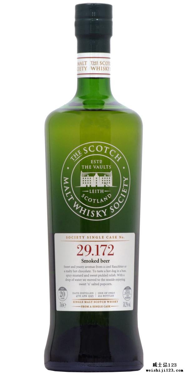 Laphroaig 1995 SMWS 29.172