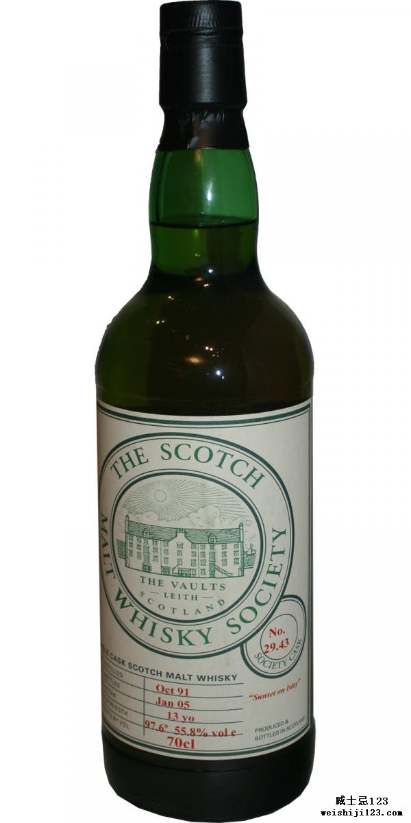 Laphroaig 1991 SMWS 29.43