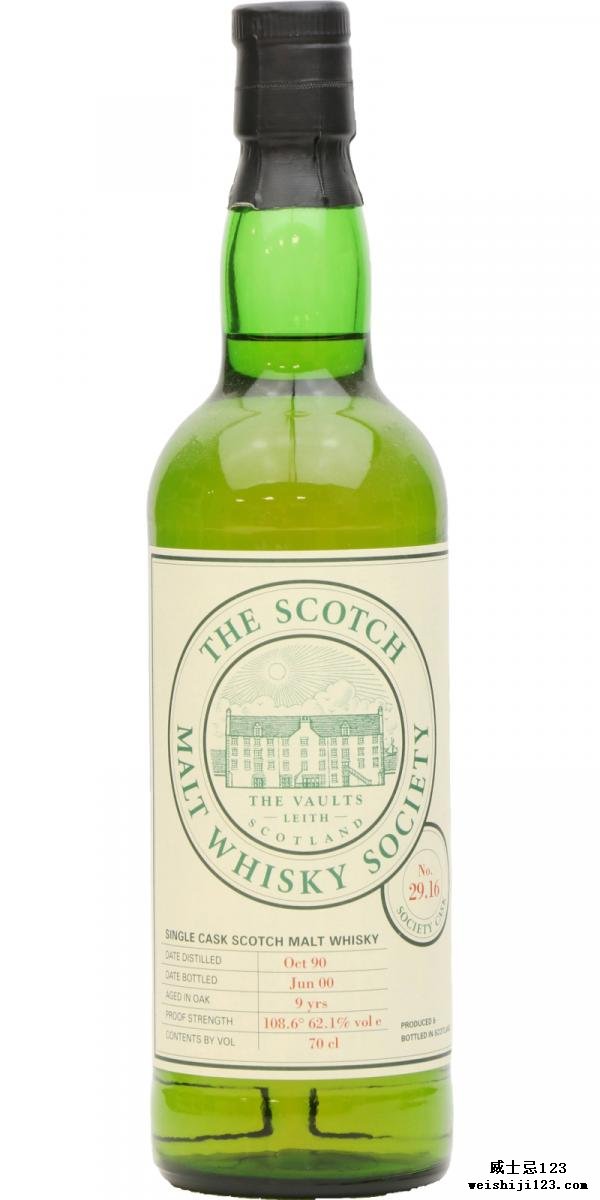 Laphroaig 1990 SMWS 29.16