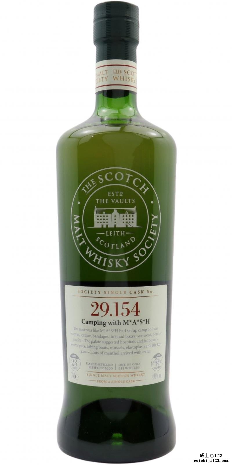 Laphroaig 1990 SMWS 29.154