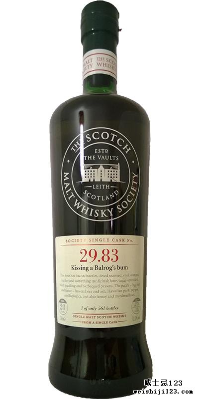 Laphroaig 1989 SMWS 29.83