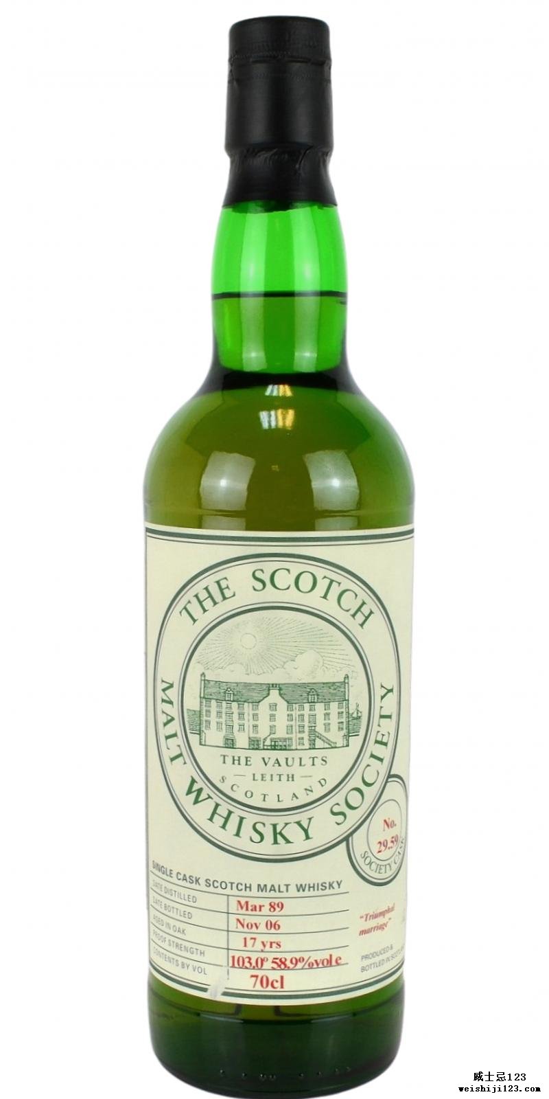 Laphroaig 1989 SMWS 29.59