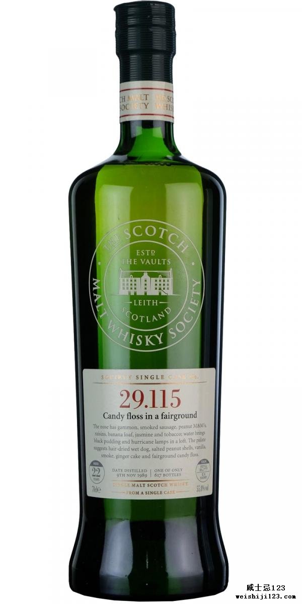 Laphroaig 1989 SMWS 29.115