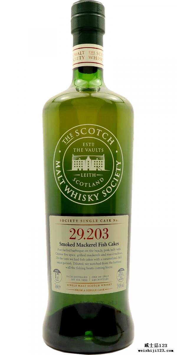 Laphroaig 1999 SMWS 29.203