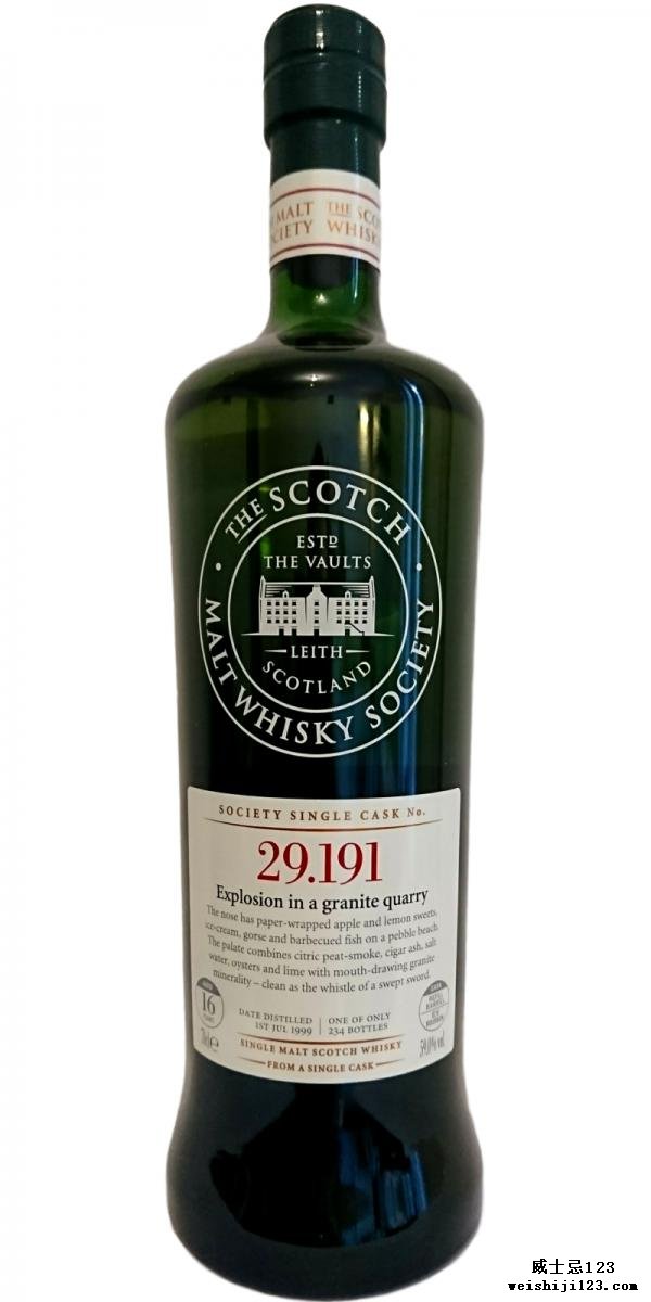 Laphroaig 1999 SMWS 29.191