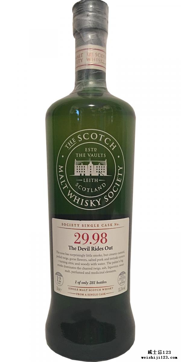 Laphroaig 1998 SMWS 29.98