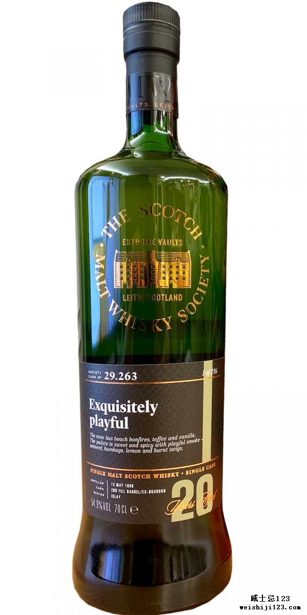 Laphroaig 1998 SMWS 29.263