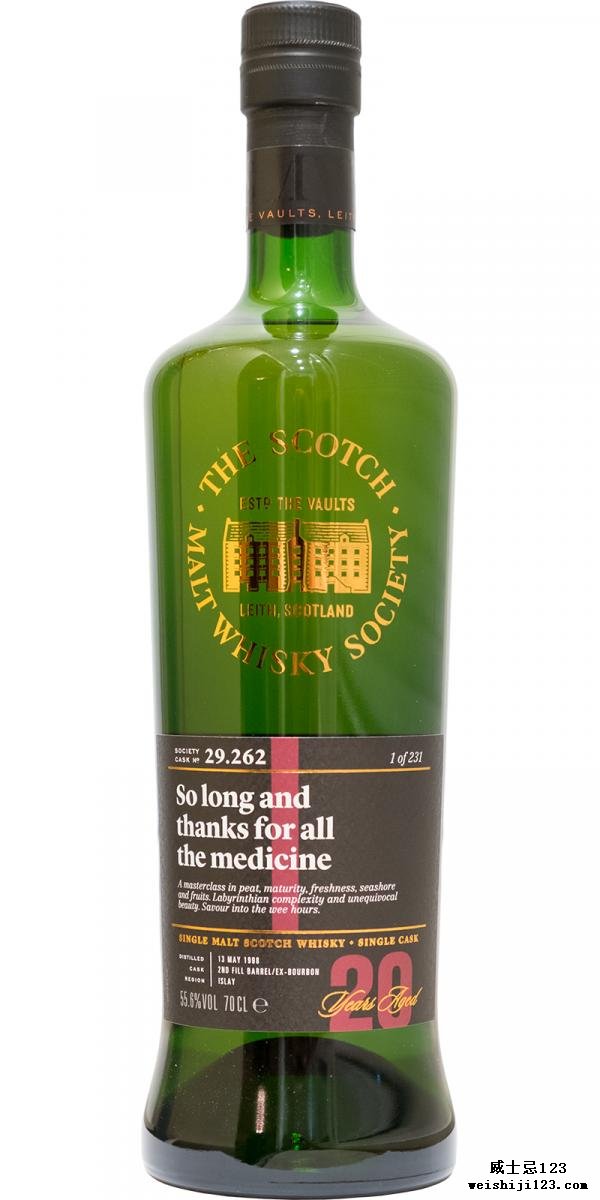 Laphroaig 1998 SMWS 29.262