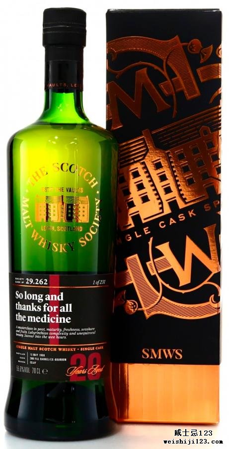 Laphroaig 1998 SMWS 29.262