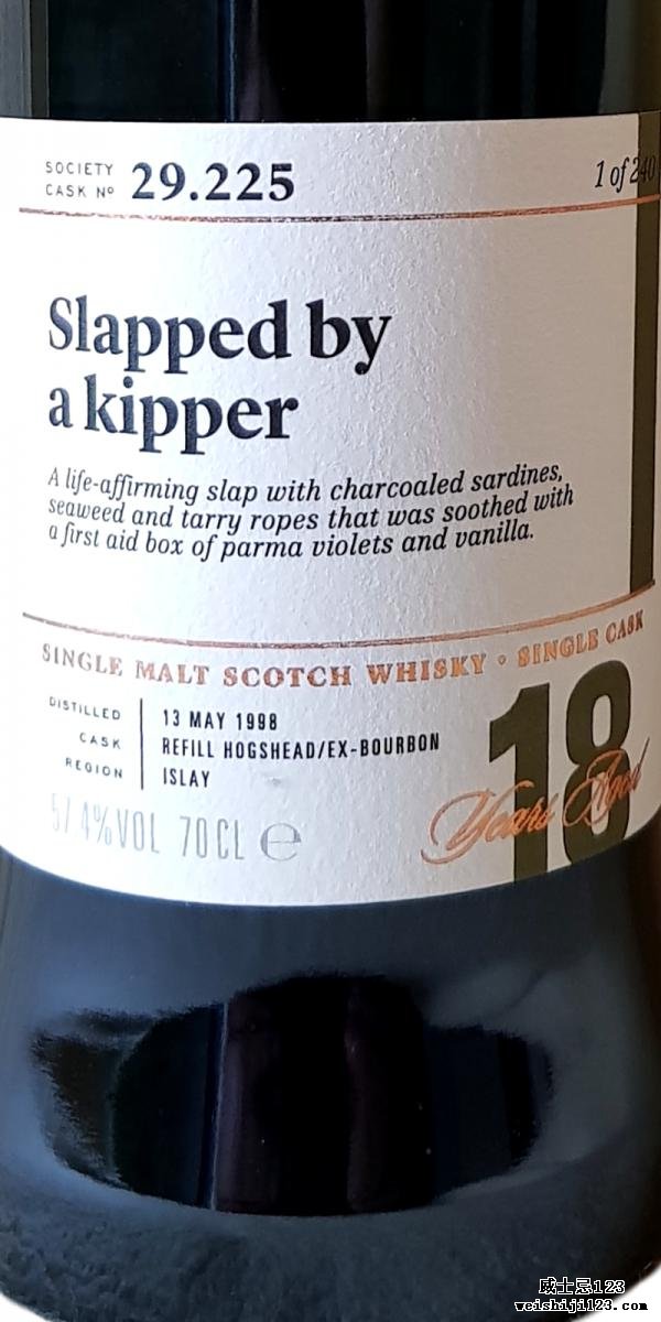 Laphroaig 1998 SMWS 29.225