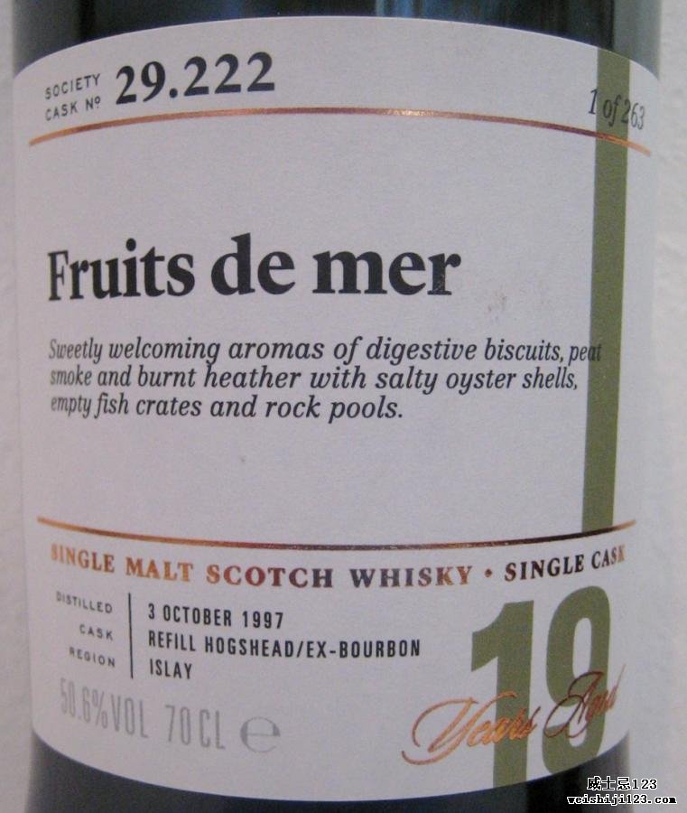 Laphroaig 1997 SMWS 29.222