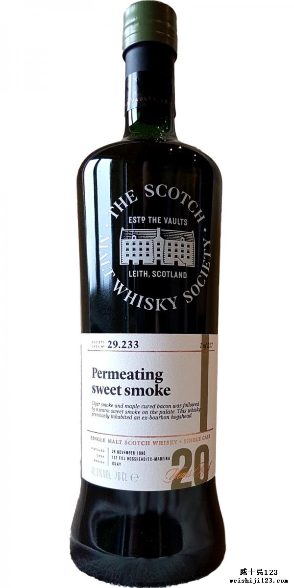 Laphroaig 1996 SMWS 29.233