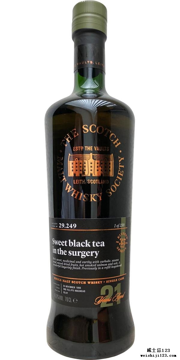 Laphroaig 1996 SMWS 29.249