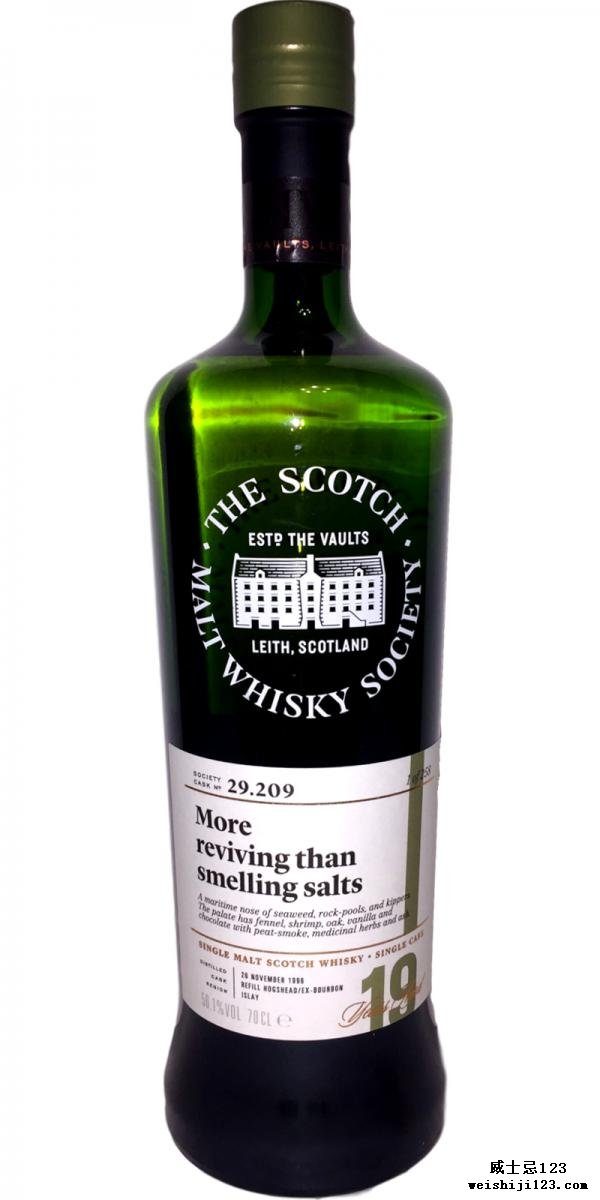 Laphroaig 1996 SMWS 29.209