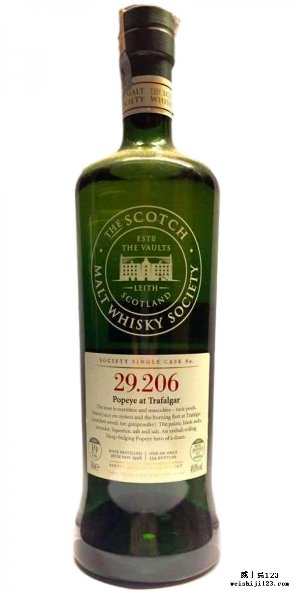 Laphroaig 1996 SMWS 29.206