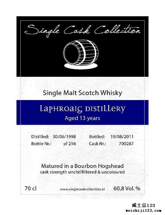 Laphroaig 1998 SCC