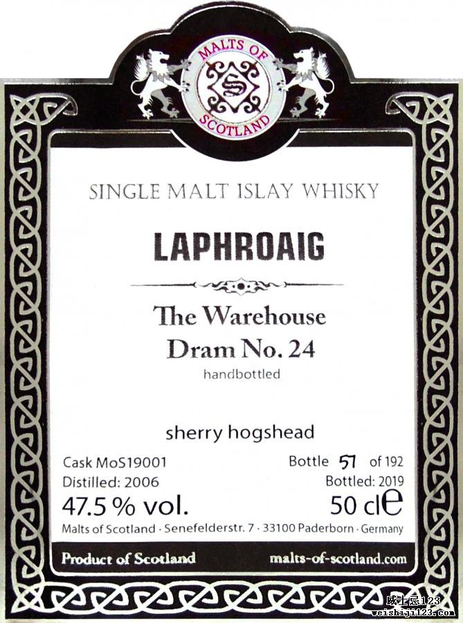 Laphroaig 2006 MoS