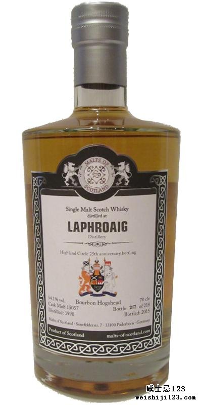 Laphroaig 1990 MoS