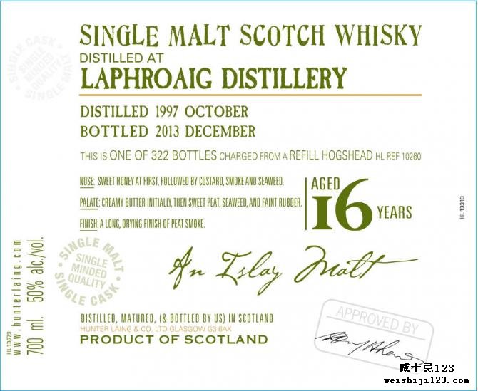 Laphroaig 1997 HL