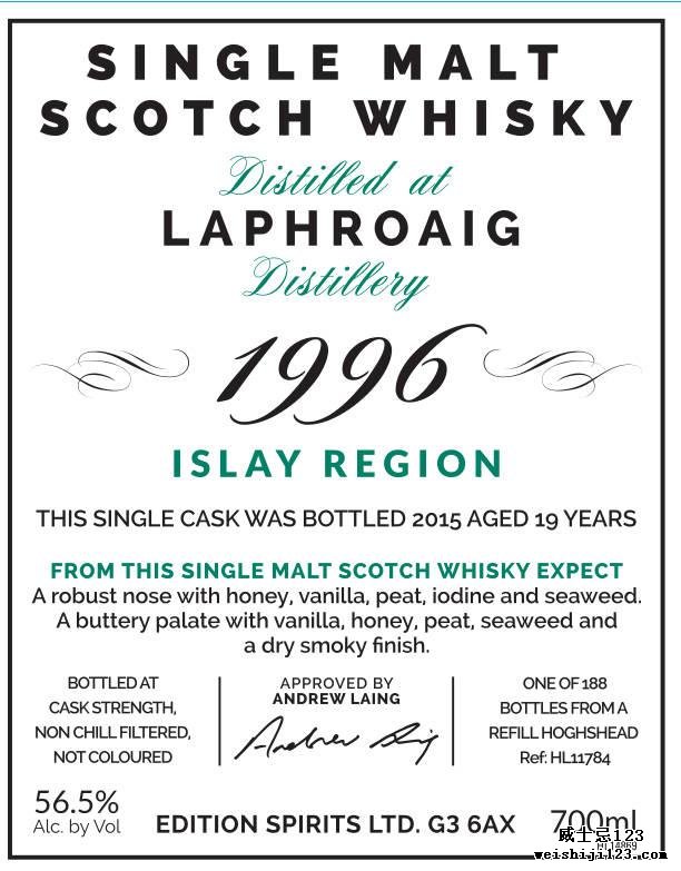 Laphroaig 1996 ED