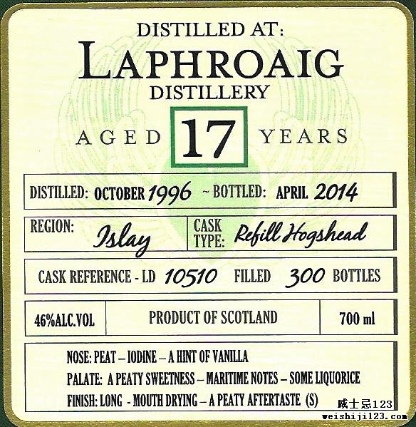 Laphroaig 1996 DoD