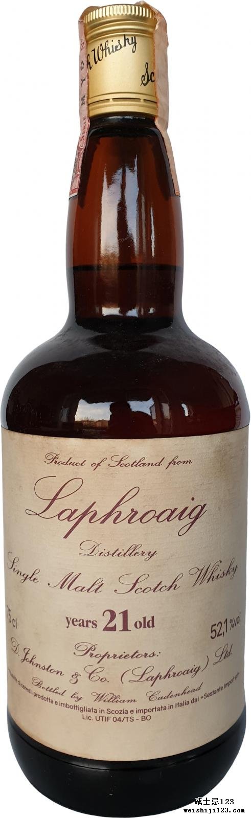 Laphroaig 21-year-old CA