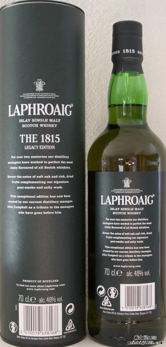Laphroaig The 1815 Legacy Edition